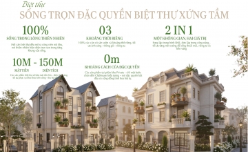 Thiết kế biệt thự song lập Pearl Rivera Hà Nội